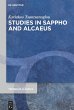 Studies in Sappho and Alcaeus - Bild 1