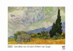 Gemälde von Vincent Willem van Gogh 2022 - White Edition - Timokrates Kalender, Wandkalender, Bildkalender - DIN A3 (42 x 30 cm)