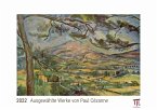 Ausgewählte Werke von Paul Cézanne 2022 - White Edition - Timokrates Kalender, Wandkalender, Bildkalender - DIN A3 (42 x 30 cm)