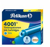 Pelikan Tintenpatronen 4001® Etui mit 6 Standard-Patronen Türkis Pelikan Tintenpatronen 4001® Etui mit 6 Standard-Patronen Türkis