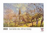 Gemälde des Alfred Sisley 2022 - Timokrates Kalender, Tischkalender, Bildkalender - DIN A5 (21 x 15 cm)