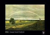 Caspar David Friedrich 2022 - Black Edition - Timokrates Kalender, Wandkalender, Bildkalender - DIN A3 (42 x 30 cm)