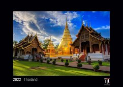 Thailand 2022 - Black Edition - Timokrates Kalender, Wandkalender, Bildkalender - DIN A3 (42 x 30 cm)