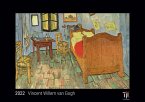 Vincent Willem van Gogh 2022 - Black Edition - Timokrates Kalender, Wandkalender, Bildkalender - DIN A3 (42 x 30 cm)