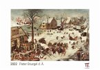 Pieter Bruegel d. Ä. 2022 - White Edition - Timokrates Kalender, Wandkalender, Bildkalender - DIN A3 (42 x 30 cm)