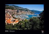 Monaco 2022 - Black Edition - Timokrates Kalender, Wandkalender, Bildkalender - DIN A3 (42 x 30 cm)