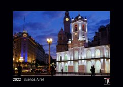 Buenos Aires 2022 - Black Edition - Timokrates Kalender, Wandkalender, Bildkalender - DIN A4 (ca. 30 x 21 cm)