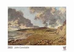 John Constable 2022 - White Edition - Timokrates Kalender, Wandkalender, Bildkalender - DIN A4 (ca. 30 x 21 cm)