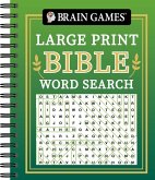 Brain Games - Large Print Bible Word Search (Green)