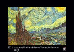 Ausgewählte Gemälde von Vincent Willem van Gogh 2022 - Black Edition - Timokrates Kalender, Wandkalender, Bildkalender - DIN A3 (42 x 30 cm)