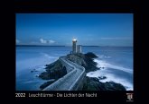 Leuchttürme - Die Lichter der Nacht 2022 - Black Edition - Timokrates Kalender, Wandkalender, Bildkalender - DIN A4 (ca. 30 x 21 cm)