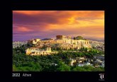 Athen 2022 - Black Edition - Timokrates Kalender, Wandkalender, Bildkalender - DIN A3 (42 x 30 cm)