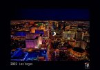 Las Vegas 2022 - Black Edition - Timokrates Kalender, Wandkalender, Bildkalender - DIN A4 (ca. 30 x 21 cm)