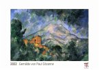 Gemälde von Paul Cézanne 2022 - White Edition - Timokrates Kalender, Wandkalender, Bildkalender - DIN A4 (ca. 30 x 21 cm)