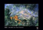 Gemälde von Paul Cézanne 2022 - Black Edition - Timokrates Kalender, Wandkalender, Bildkalender - DIN A3 (42 x 30 cm)