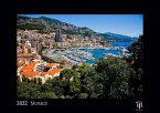Monaco 2022 - Black Edition - Timokrates Kalender, Wandkalender, Bildkalender - DIN A4 (ca. 30 x 21 cm)