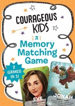 Courageous Kids: A Memory Matching Game: 2 Bible Games in 1! - Compiled By Barbour Staff