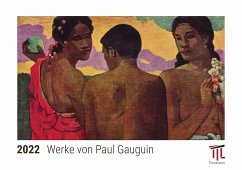 Werke von Paul Gauguin 2022 - Timokrates Kalender, Tischkalender, Bildkalender - DIN A5 (21 x 15 cm)
