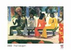 Paul Gauguin 2022 - White Edition - Timokrates Kalender, Wandkalender, Bildkalender - DIN A4 (ca. 30 x 21 cm)