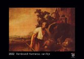 Rembrandt Harmensz. van Rijn 2022 - Black Edition - Timokrates Kalender, Wandkalender, Bildkalender - DIN A3 (42 x 30 cm)