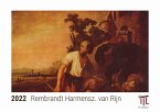 Rembrandt Harmensz. van Rijn 2022 - Timokrates Kalender, Tischkalender, Bildkalender - DIN A5 (21 x 15 cm)