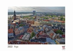 Riga 2022 - White Edition - Timokrates Kalender, Wandkalender, Bildkalender - DIN A3 (42 x 30 cm)