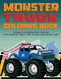 Monster Truck Coloring Book - Martin, Eli