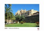 Palma de Mallorca 2022 - White Edition - Timokrates Kalender, Wandkalender, Bildkalender - DIN A3 (42 x 30 cm)