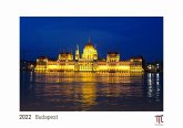 Budapest 2022 - White Edition - Timokrates Kalender, Wandkalender, Bildkalender - DIN A3 (42 x 30 cm)