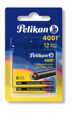 Cover Pelikan Pelikan Tintenpatronen 4001® Blisterverpackung mit 2 x 6 Standard-Patronen Brillant-Schwarz