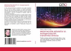 MEDITACIÓN ADVAITA VI: Autopercepción transfinita directa - Gomes, Roberto Guillermo