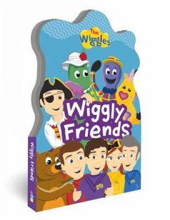 The Wiggles: Wiggly Friends Shaped Board Book - The Wiggles