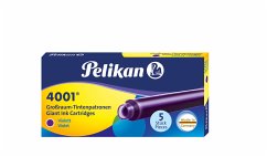 Pelikan Tintenpatronen 4001® Etui mit 5 Großraum-Patronen Violett