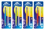 Pelikan Radierstift inkl. Ersatzradierer, farbig sortiert, 1 Stück auf Blisterkarte