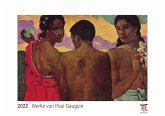 Werke von Paul Gauguin 2022 - White Edition - Timokrates Kalender, Wandkalender, Bildkalender - DIN A4 (ca. 30 x 21 cm)