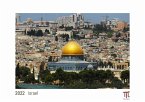 Israel 2022 - White Edition - Timokrates Kalender, Wandkalender, Bildkalender - DIN A4 (ca. 30 x 21 cm)