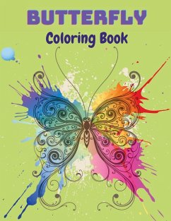 Cover Butterfly Coloring Book