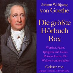 Johann Wolfgang von Goethe: Die größte Hörbuch Box (MP3-Download) - Goethe, Johann Wolfgang von