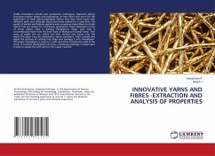 INNOVATIVE YARNS AND FIBRES -EXTRACTION AND ANALYSIS OF PROPERTIES - R, Srikrishnan;J, Niresh