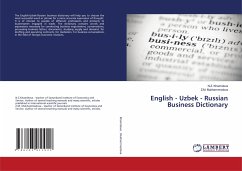 English - Uzbek - Russian Business Dictionary