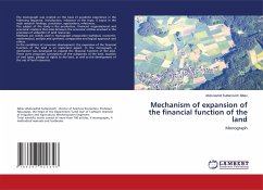 Mechanism of expansion of the financial function of the land