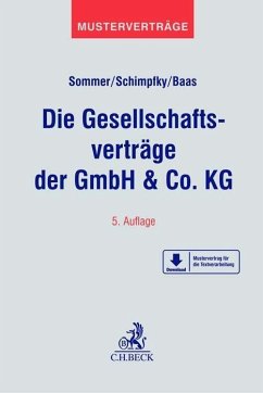 Die Gesellschaftsverträge der GmbH & Co. KG - Sommer, Michael