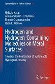 Hydrogen and Hydrogen-Containing Molecules on Metal Surfaces