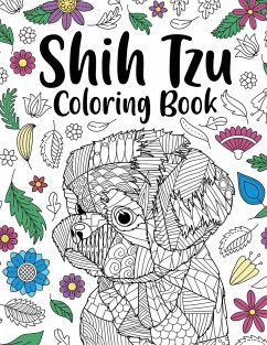 Shih Tzu Adult Coloring Book - Online Store, Paperland