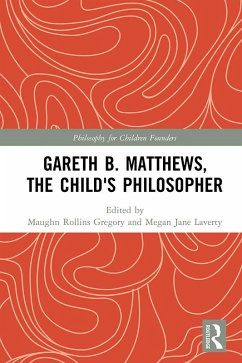 Cover Gareth B. Matthews, The Child's Philosopher (eBook, ePUB)