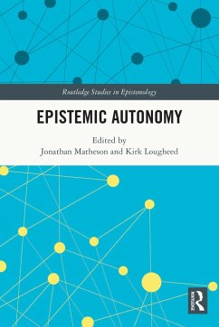 Cover Epistemic Autonomy (eBook, PDF)