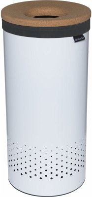 Brabantia Wäschekorb, 35 L kork / weiss