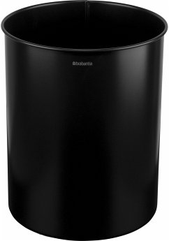 Brabantia Papierkorb 15 L schwarz