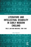 Literature and Intellectual Disability in Early Modern England (eBook, ePUB)