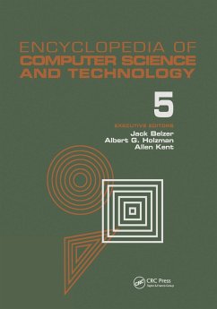 Encyclopedia of Computer Science and Technology (eBook, ePUB) - Belzer, Jack; Holzman, Albert G.; Kent, Allen